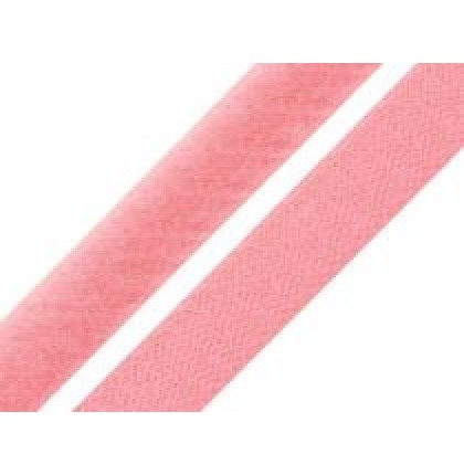 Липучка пришивная шир.2,5 см (25 мм) арт.3574 цв.розовый уп.25 м