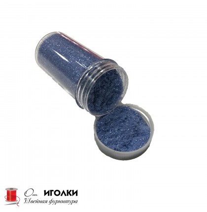 Глиттер (блестки) арт.7890 цв.голубой уп.20 гр