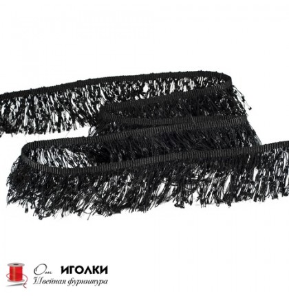 Тесьма Шанель шир.4 см (40 мм) арт.А9-31 цв.черный уп.13,5 м