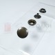Кнопки с инструментом для установки №61 шир.12.5 мм арт.ССТ707-3 цв.антик уп.15 шт