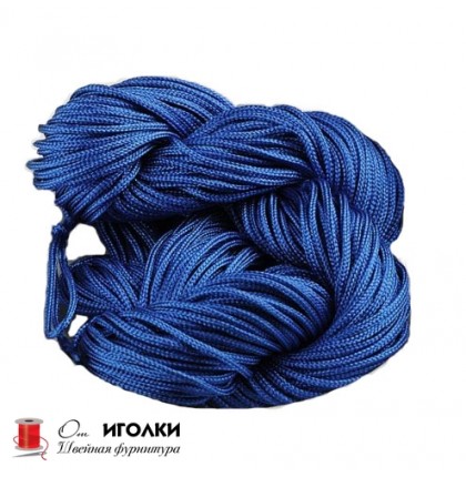 Шнур текстильный шир.4 мм. арт.5800 цв.голубой уп.200 м.