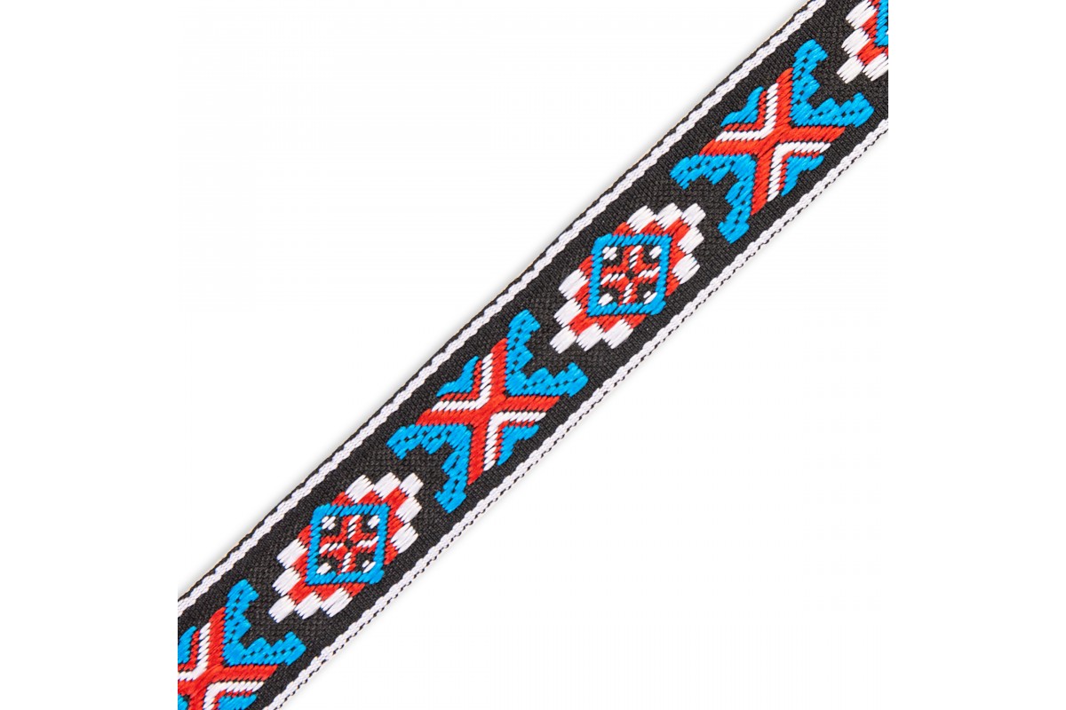 Тесьма декоративная с узором шир.2 см (20 мм) арт.LT21-60 цветная уп.18 м