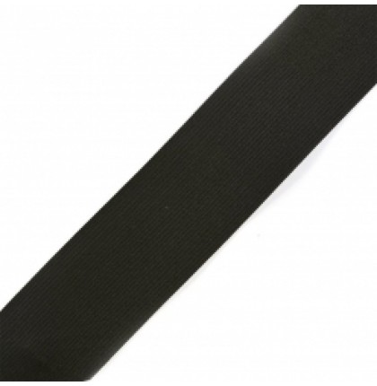 Резинка вязаная шир.5 см (50 мм) см арт.7385-2 цв.черный  уп.50 м