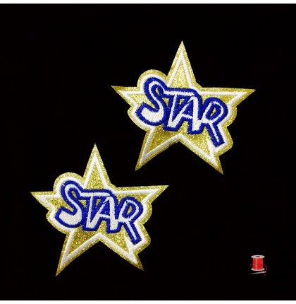 Аппликация термоклеевая STAR арт.М7858 уп.25 шт