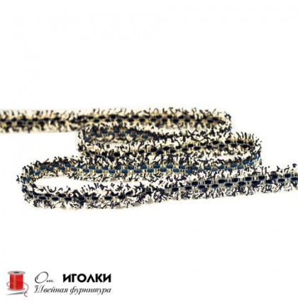 Тесьма Шанель шир.2 см (20 мм) арт.А9-34 цв.комбинированный уп.13,5 м