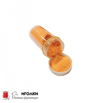 Глиттер (блестки) арт.7886 цв.оранжевый уп.20 гр