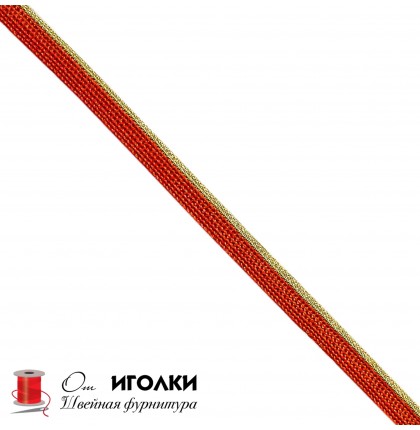 Кант декоративный шир.1 см (10 мм) арт.9919-2 цв.красный уп.30 м